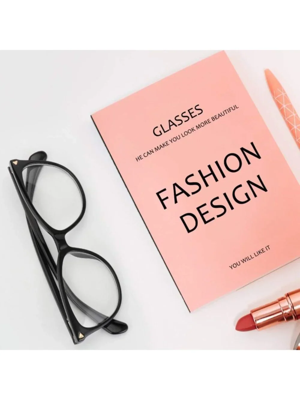 Retro Cat Eye Non-Prescription Glasses Frames for Women | Stylish HD Clear Lens